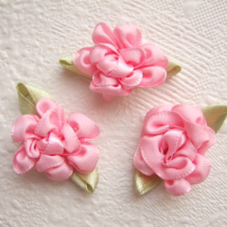 Roosjes bloemen satijn