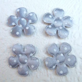 Applicaties bloemen polkadots