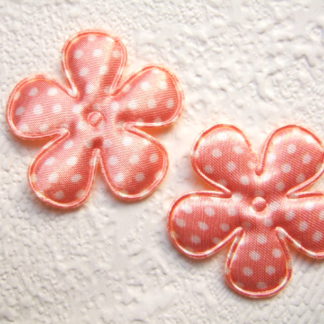 Applicaties bloemen polkadots