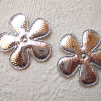 Applicatie bloemen glanzend