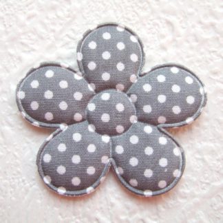 Applicaties bloemen polkadots