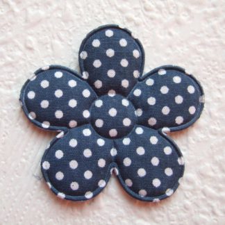 Applicaties bloemen polkadots