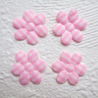 Applicaties bloemen ruitjes