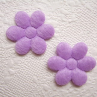 Applicatie bloemen bont