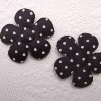 Applicaties bloemen polkadots