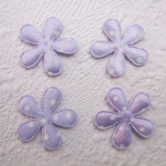 Applicaties bloemen polkadots