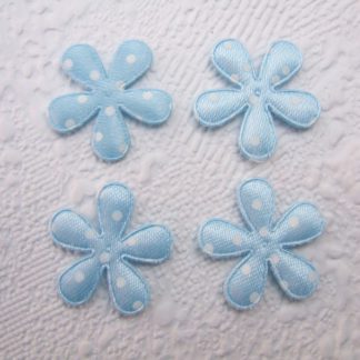 Applicaties bloemen polkadots