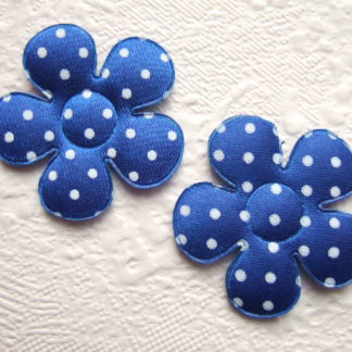 Applicaties bloemen polkadots