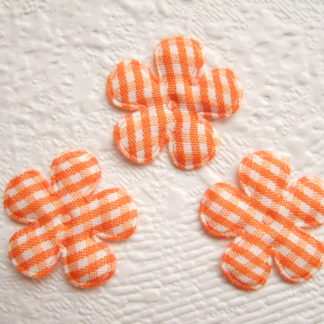 Applicaties bloemen ruitjes