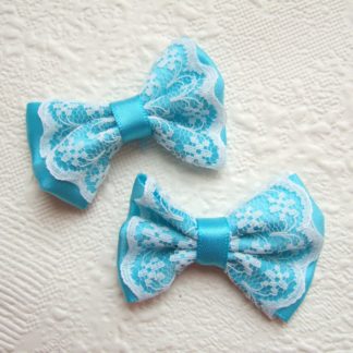 Strikken satijn kant