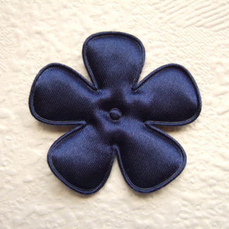 Applicatie bloemen satijn