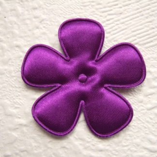 Applicatie bloemen satijn