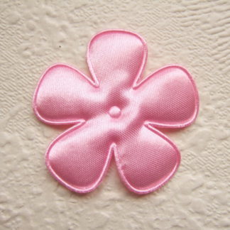 Applicatie bloemen satijn