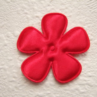 Applicatie bloemen satijn