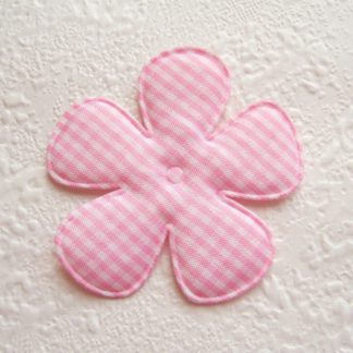 Applicaties bloemen geruit