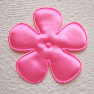 Applicatie bloemen satijn