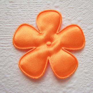 Applicatie bloemen satijn