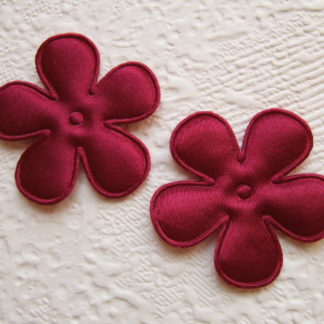 Applicatie bloemen satijn