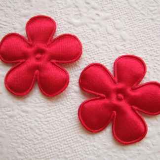 Applicatie bloemen satijn