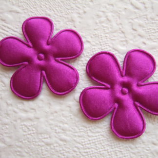 Applicatie bloemen satijn