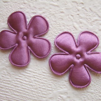 Applicatie bloemen satijn