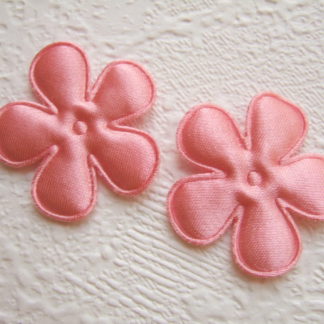 Applicatie bloemen satijn