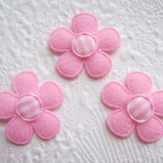 Applicaties bloemen ruitjes