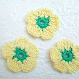 Gehaakt bloemetje