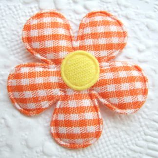 Applicaties bloemen geruit