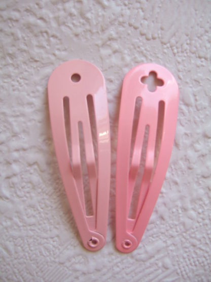 5 cm ~ Haarclip ~ Roze + - Afbeelding 2