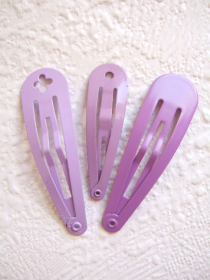 5 cm ~ Haarclip ~ Paars - Afbeelding 2