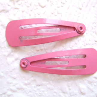 3 cm ~ Haarclip ~ Donker roze