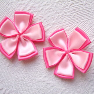 satijnen rozet bloem