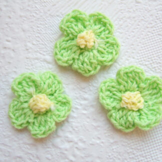 Gehaakt bloemetje