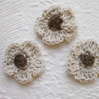 Gehaakt bloemetje