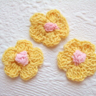 Gehaakt bloemetje